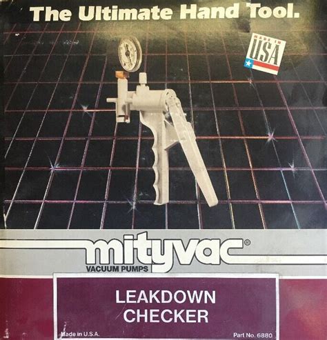 mityvac leak tester